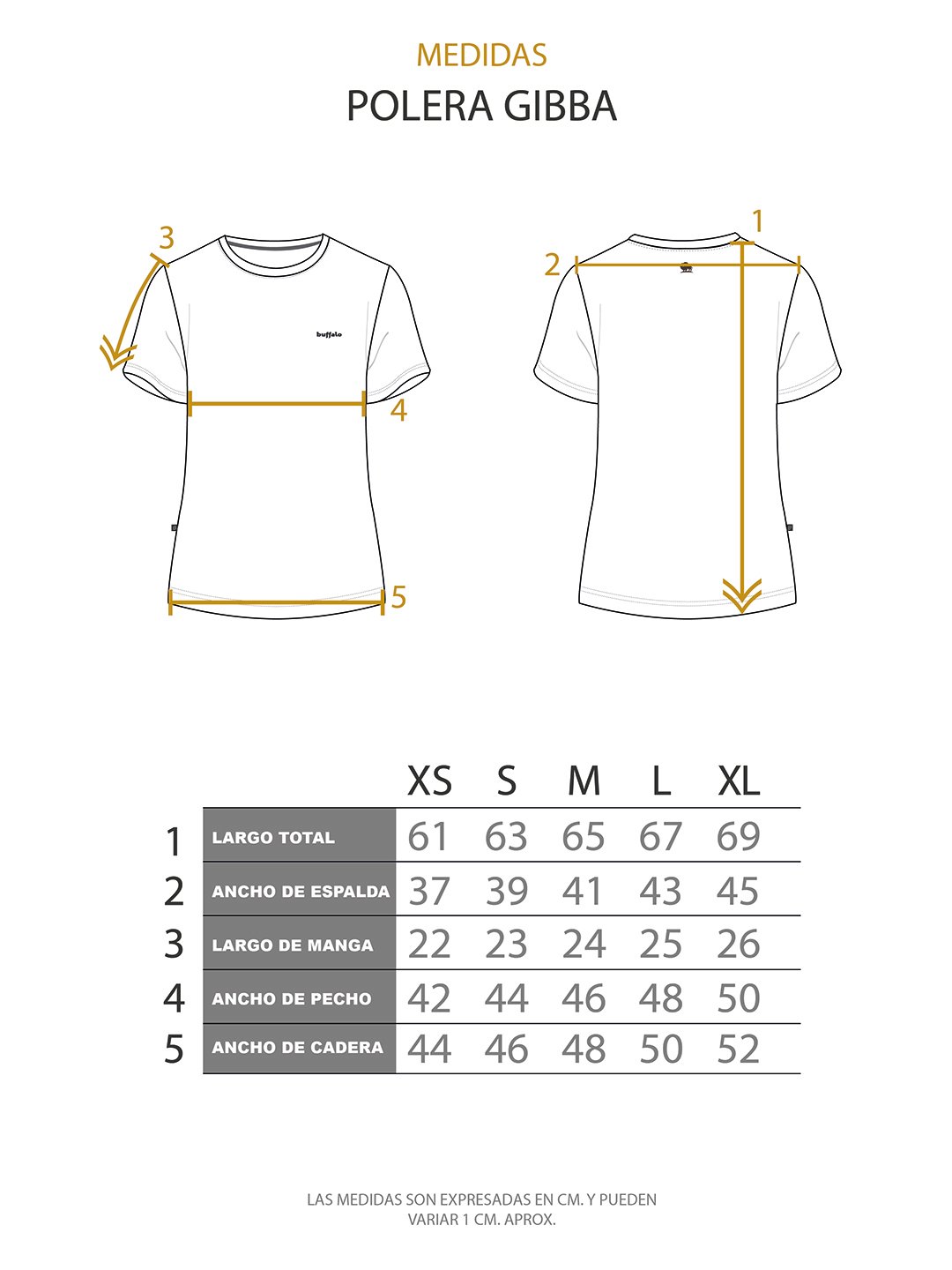 POLERA MANGA CORTA GIBBA VERDE MUJER - 4