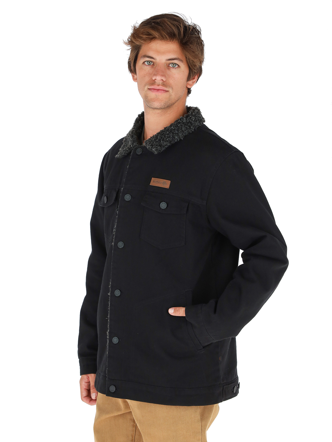 CHAQUETA FORESTA I3 NEGRO - NEGRO JASPEADO HOMBRE - 1