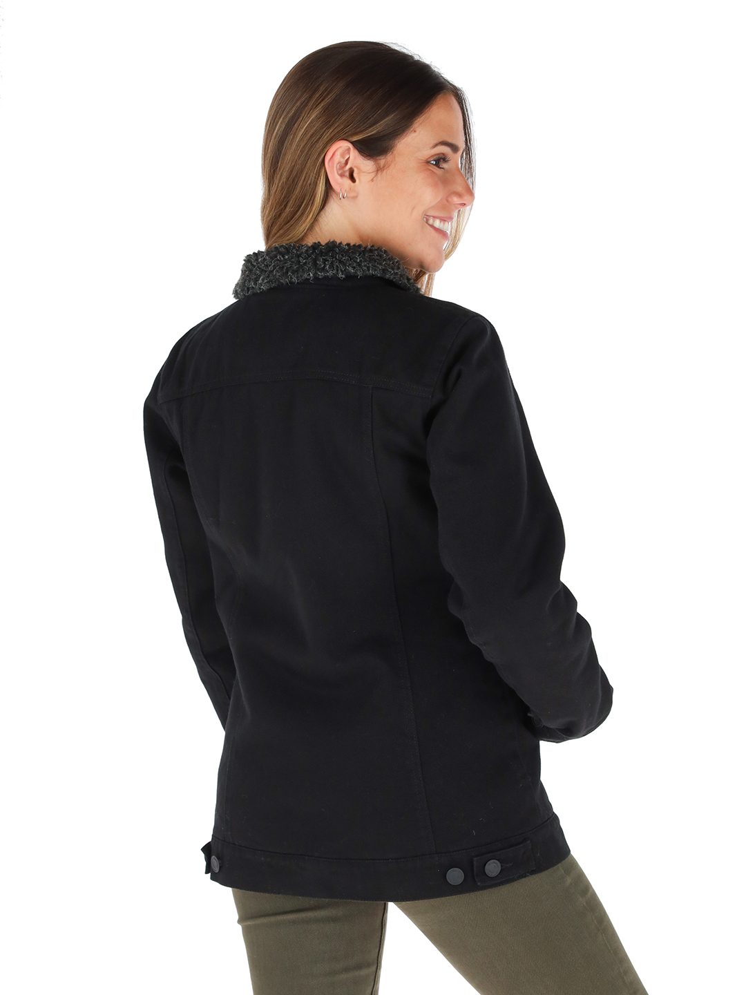 CHAQUETA FORESTA I3 NEGRO - NEGRO JASPEADO MUJER - 2