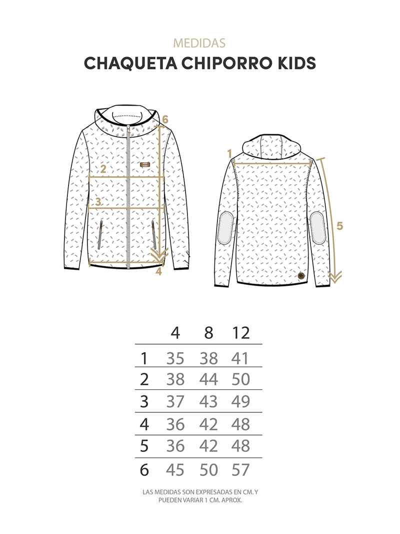CHAQUETA BUFFALO CHIPORRO I2 MOSTAZA JASPEADO NIÑOS - 4