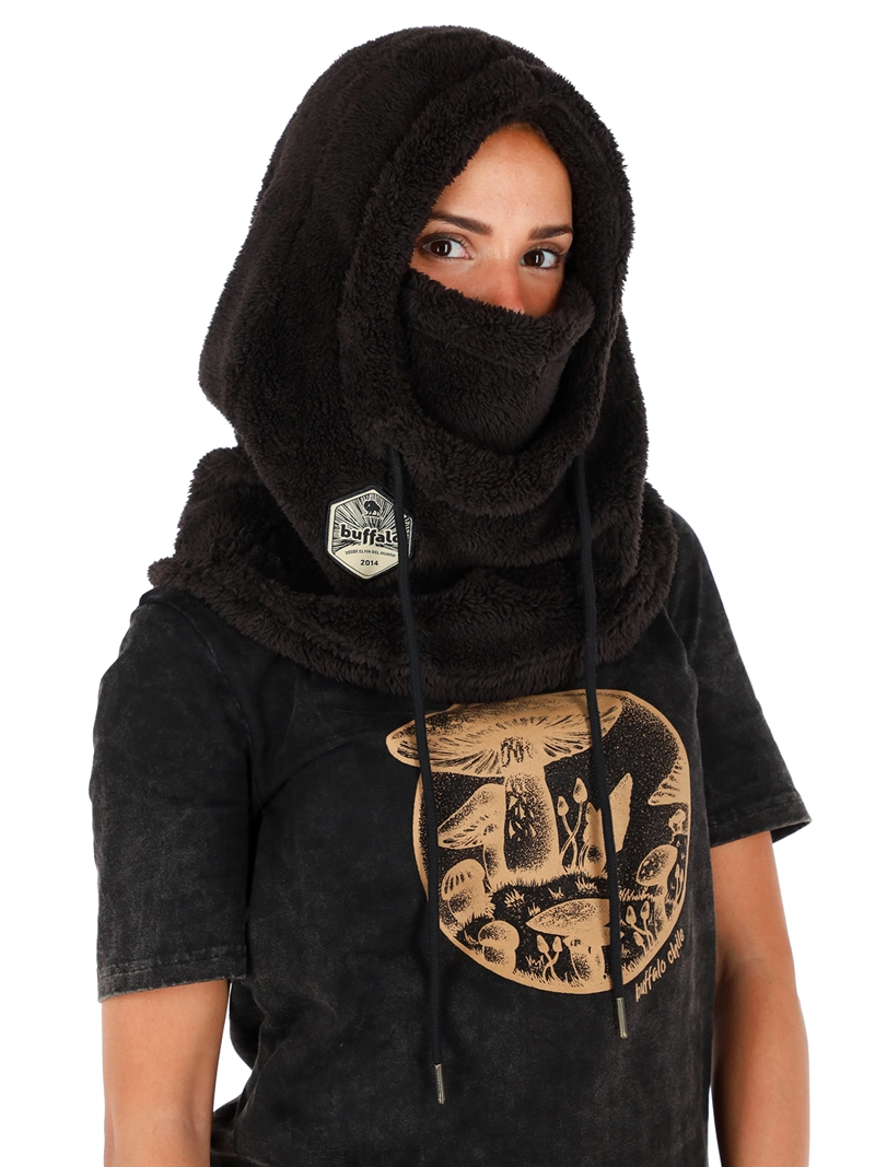 CAPUCHA BUFFALO NEGRO TILUS UNISEX - 1