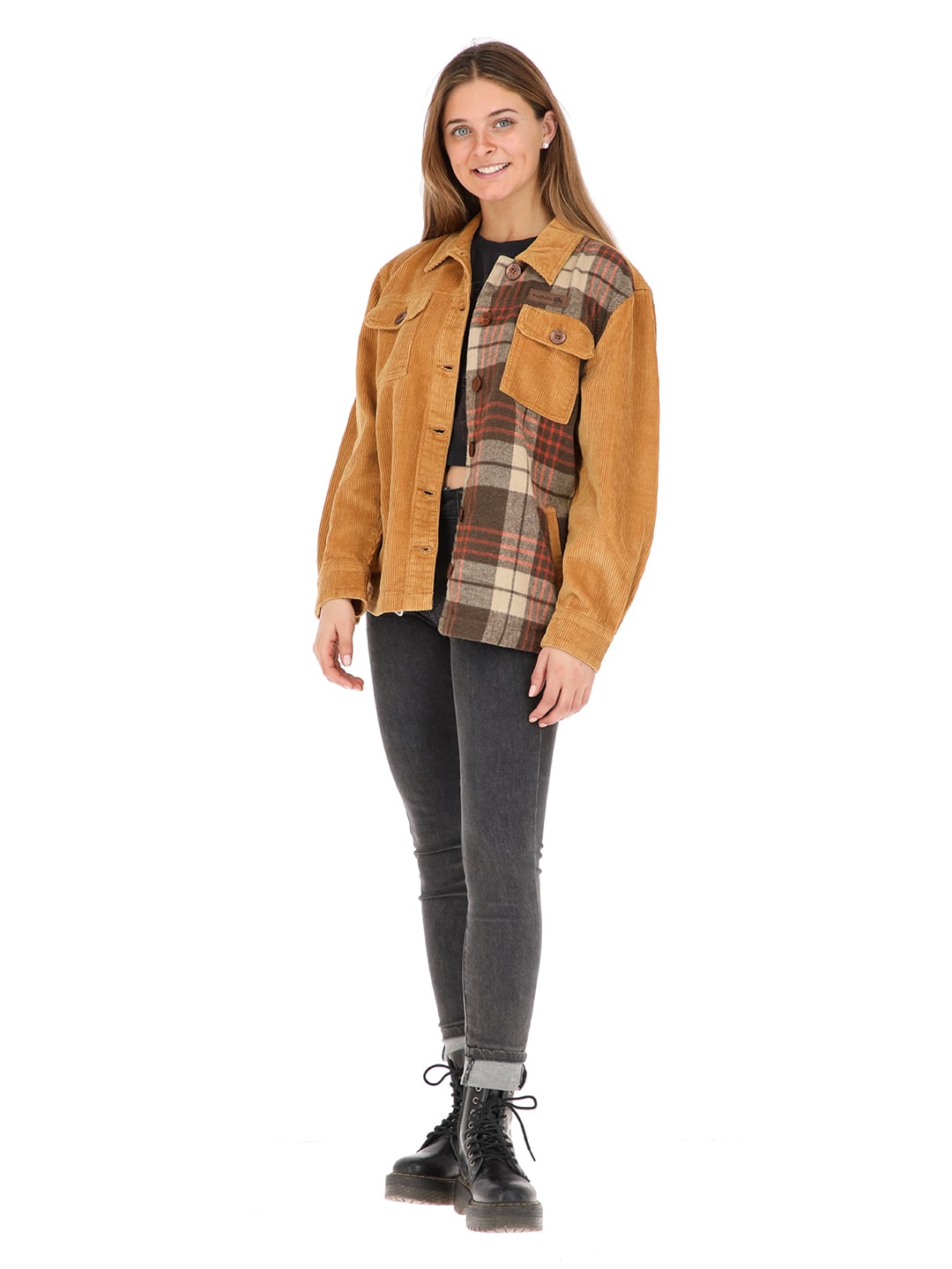 CHAQUETA MOCHO MOSTAZA MUJER - 2