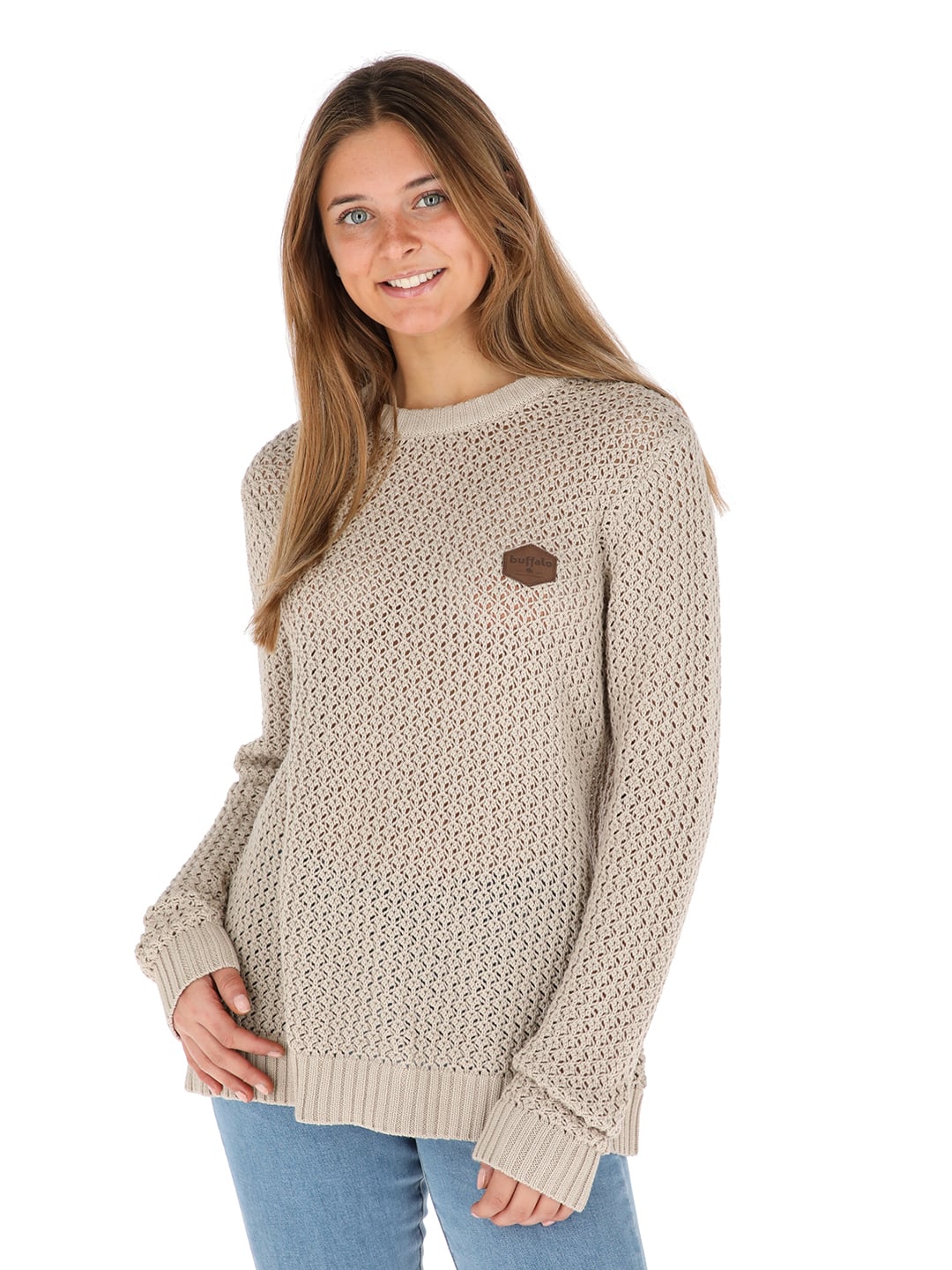 CHALECO ISLUGA BEIGE MUJER - 1