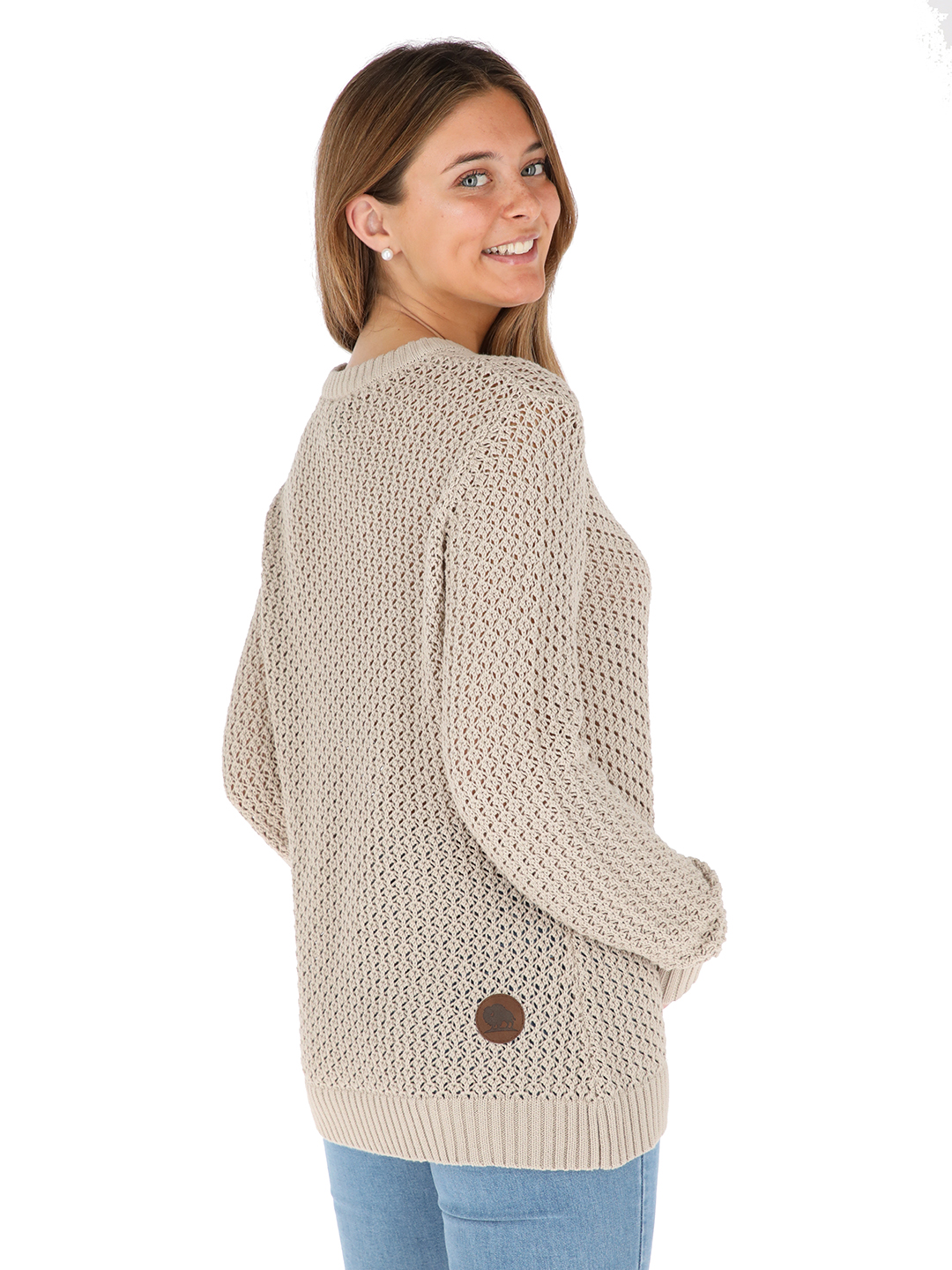 CHALECO ISLUGA BEIGE MUJER - 3