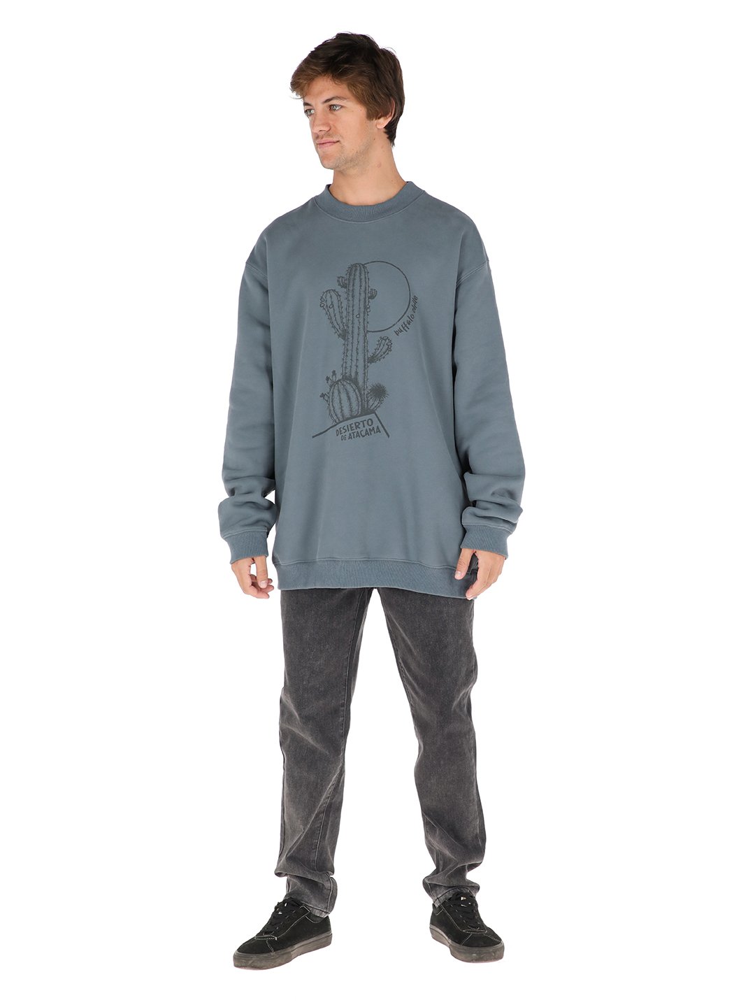 POLERON RUCAPILLAN GRIS HOMBRE - 2