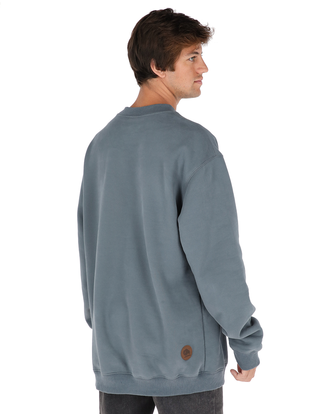 POLERON RUCAPILLAN GRIS HOMBRE - 3