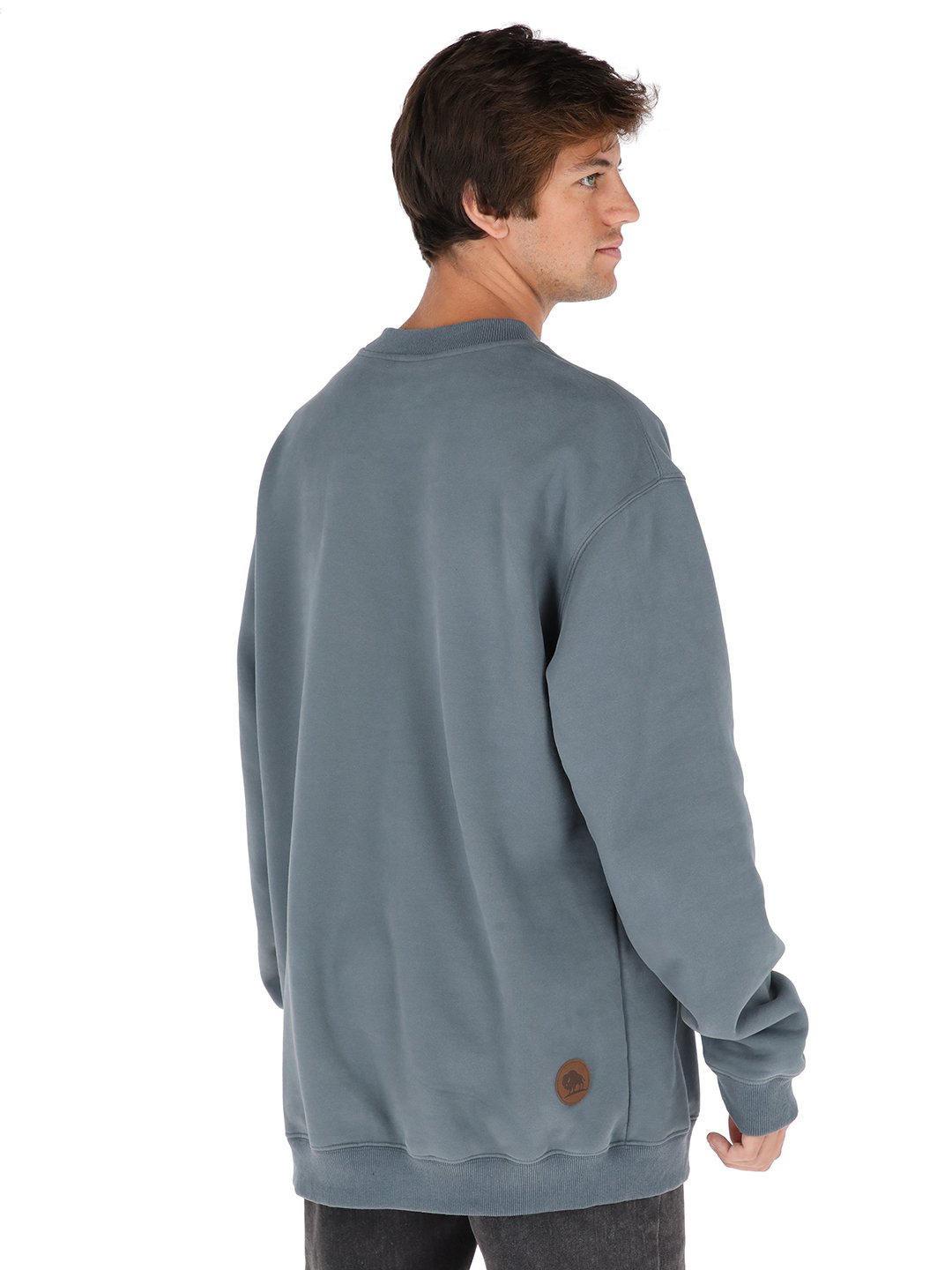 POLERON RUCAPILLAN GRIS HOMBRE - 3