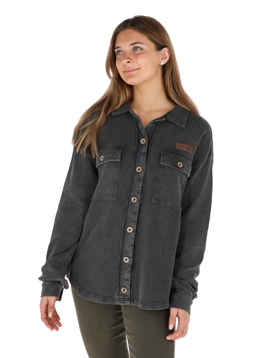 CAMISA CAÑI NEGRO MUJER - 1