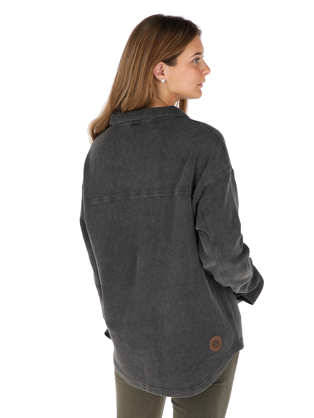 CAMISA CAÑI NEGRO MUJER - 3
