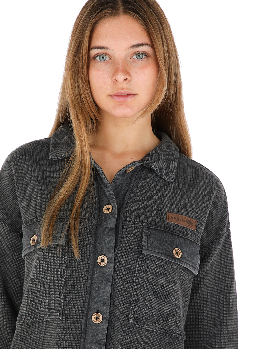 CAMISA CAÑI NEGRO MUJER - 4