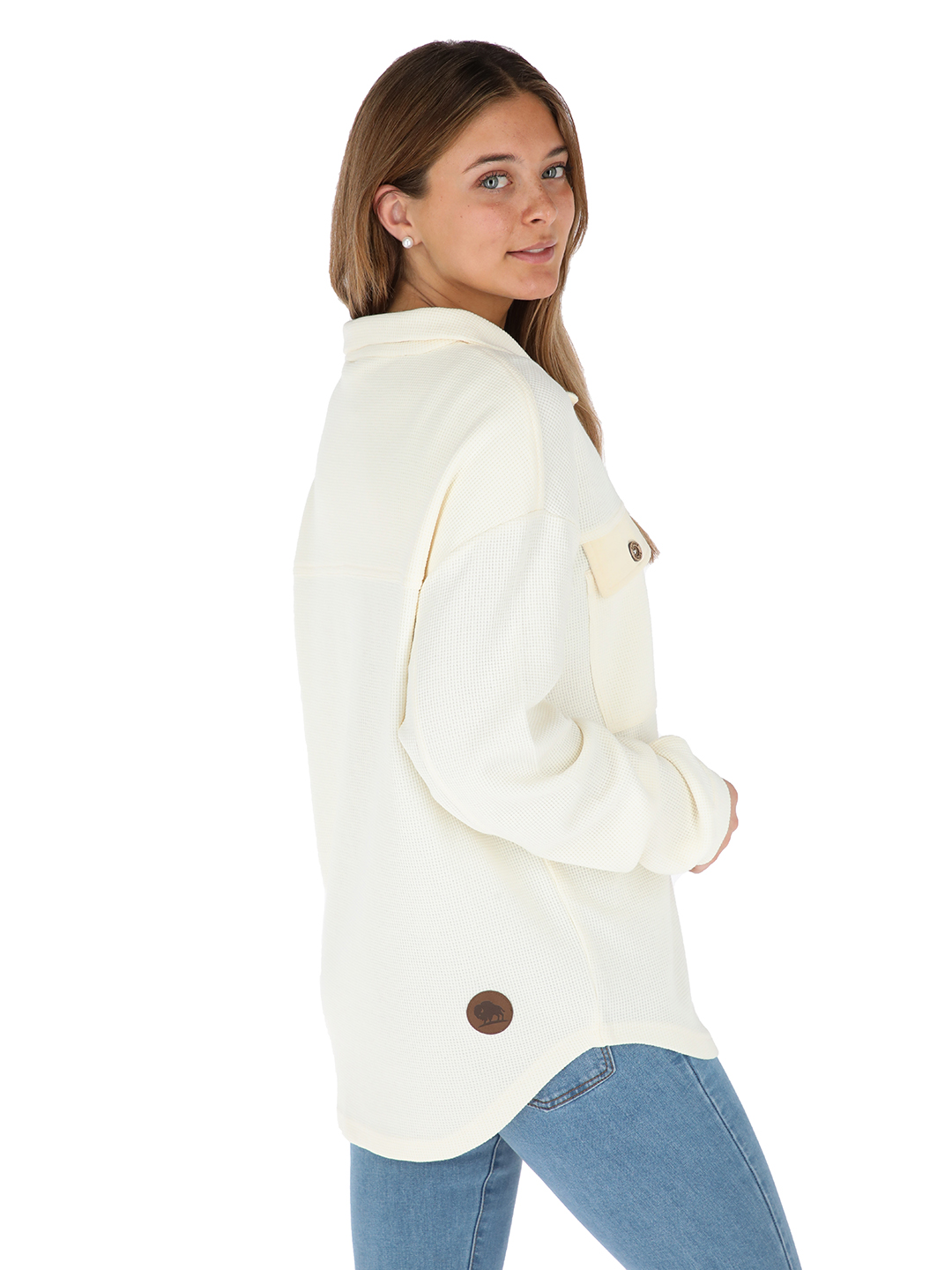CAMISA CAÑI BEIGE MUJER - 3
