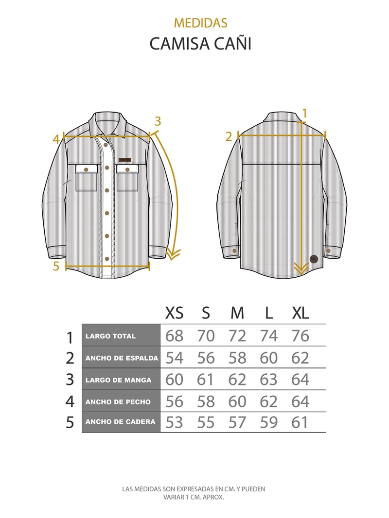 CAMISA CAÑI BEIGE MUJER - 5