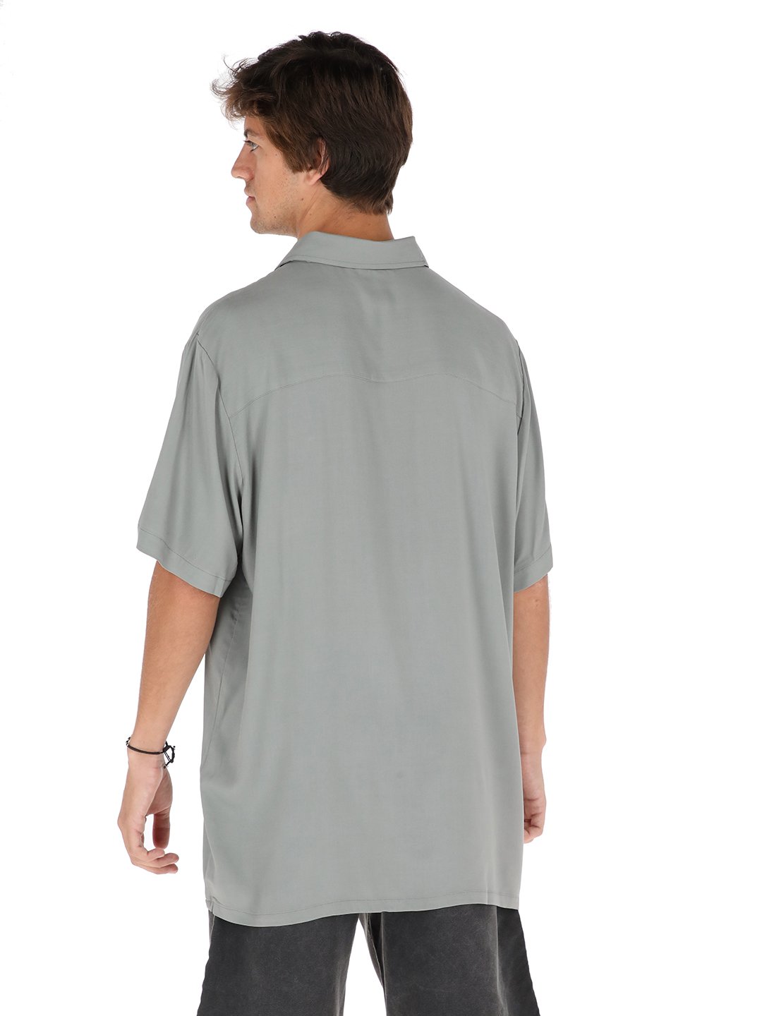 GUAYABERA PETEROA GRIS CLARO HOMBRE - 3