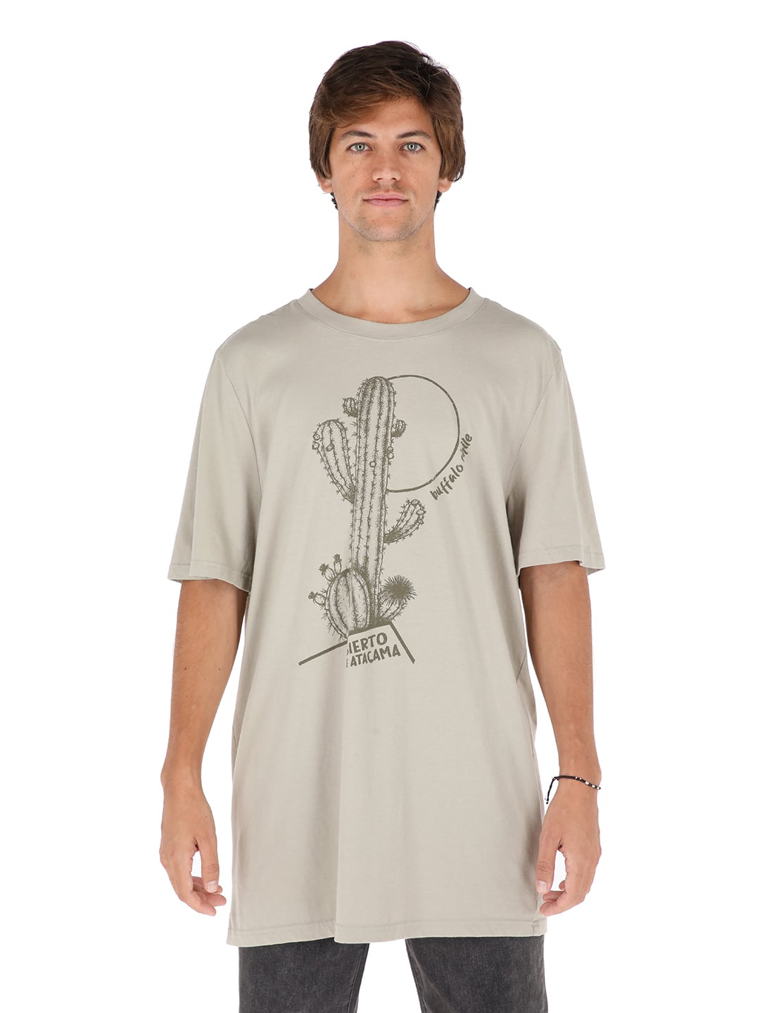 POLERA ATACAMA BEIGE HOMBRE - 1