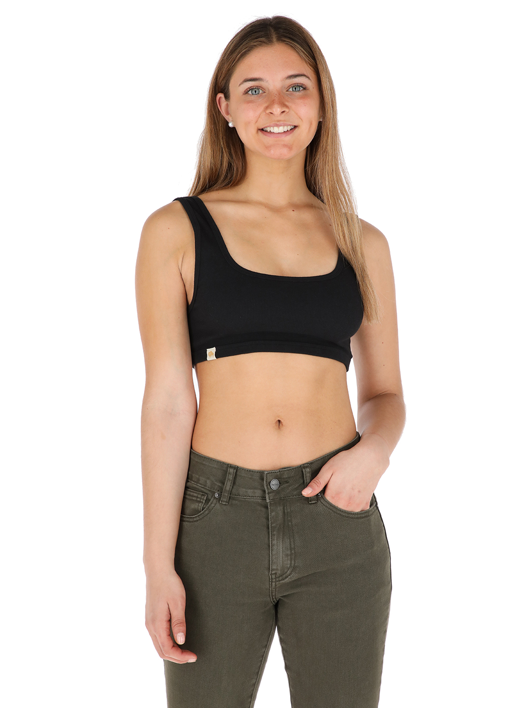 TOP ATA NEGRO MUJER - 1