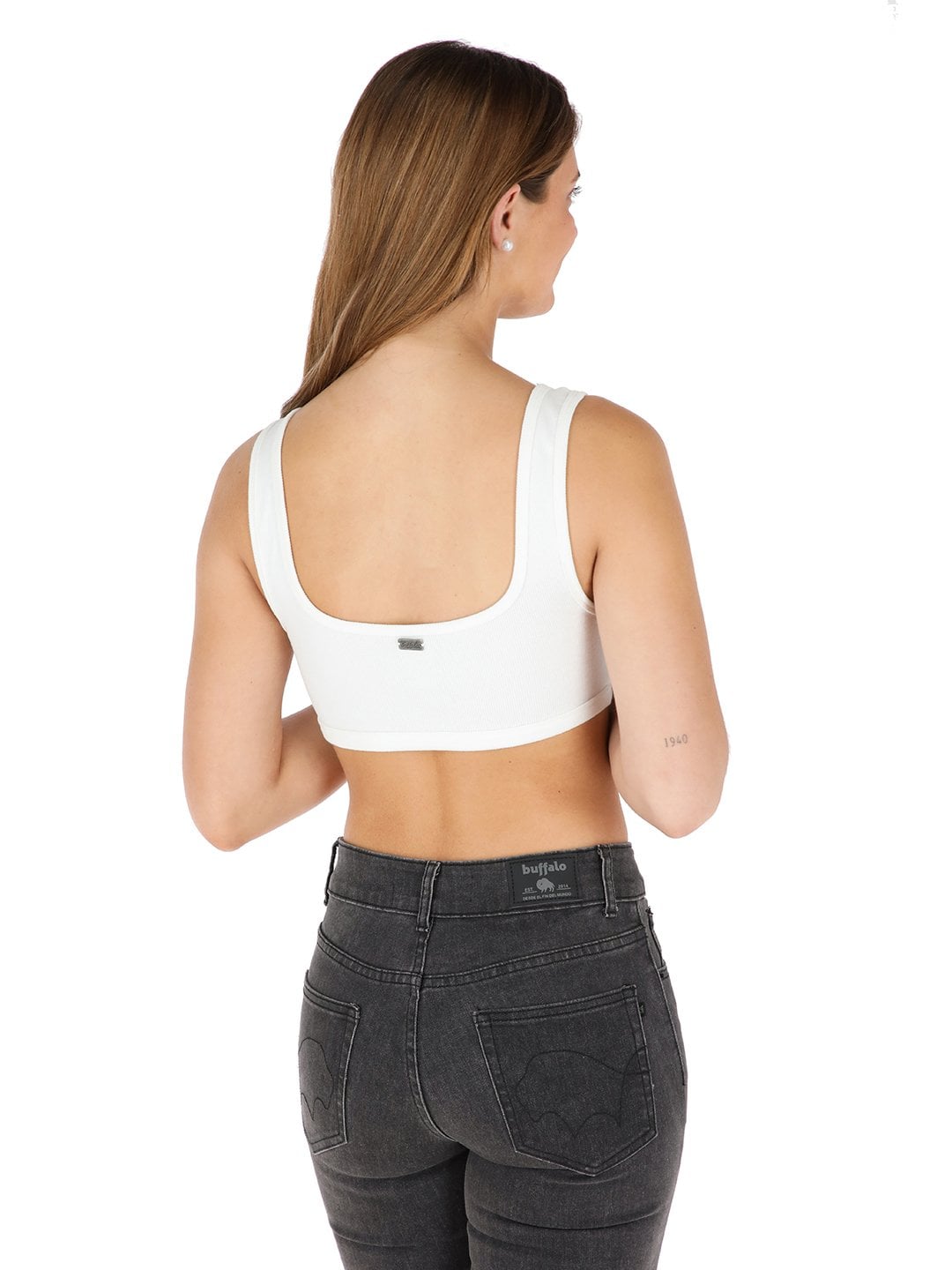 TOP ATA BLANCO MUJER - 3