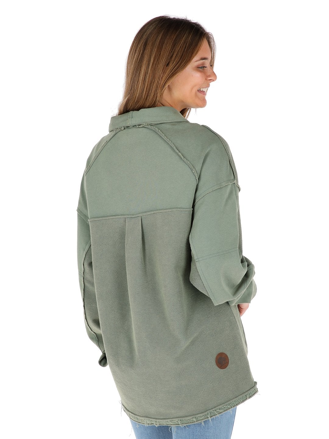 POLERON LASCAR VERDE MUJER - 3