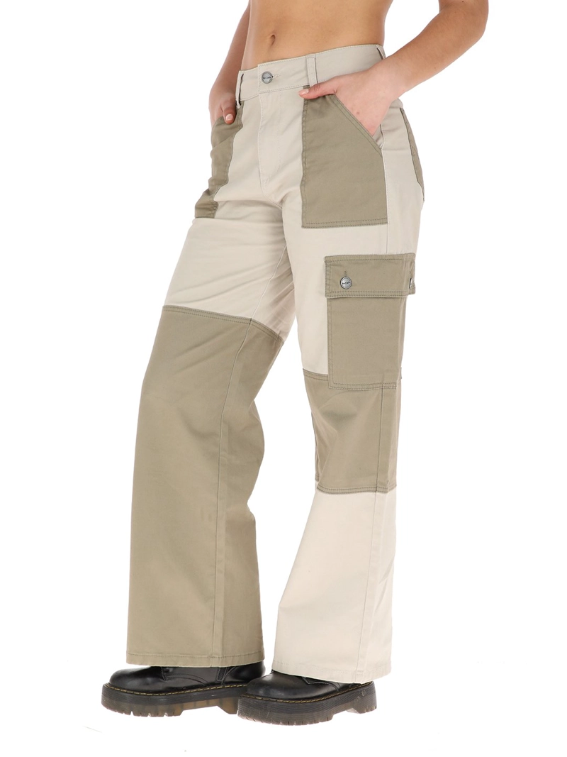 PANTALON MUJER BUFFALO VERDE HUEÑAUCA - 1