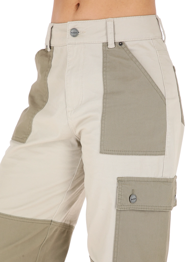 PANTALON MUJER BUFFALO VERDE HUEÑAUCA - 4