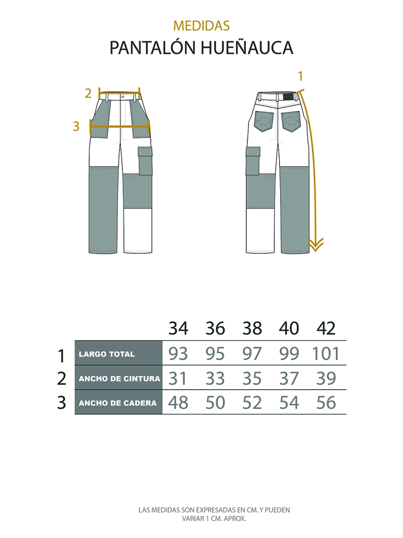 PANTALON MUJER BUFFALO VERDE HUEÑAUCA - 5