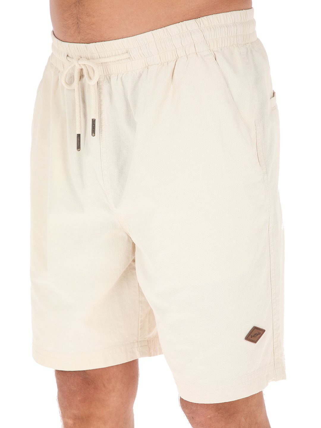 SHORT ALGODÓN HOMBRE BUFFALO BEIGE LLAIMA - 4