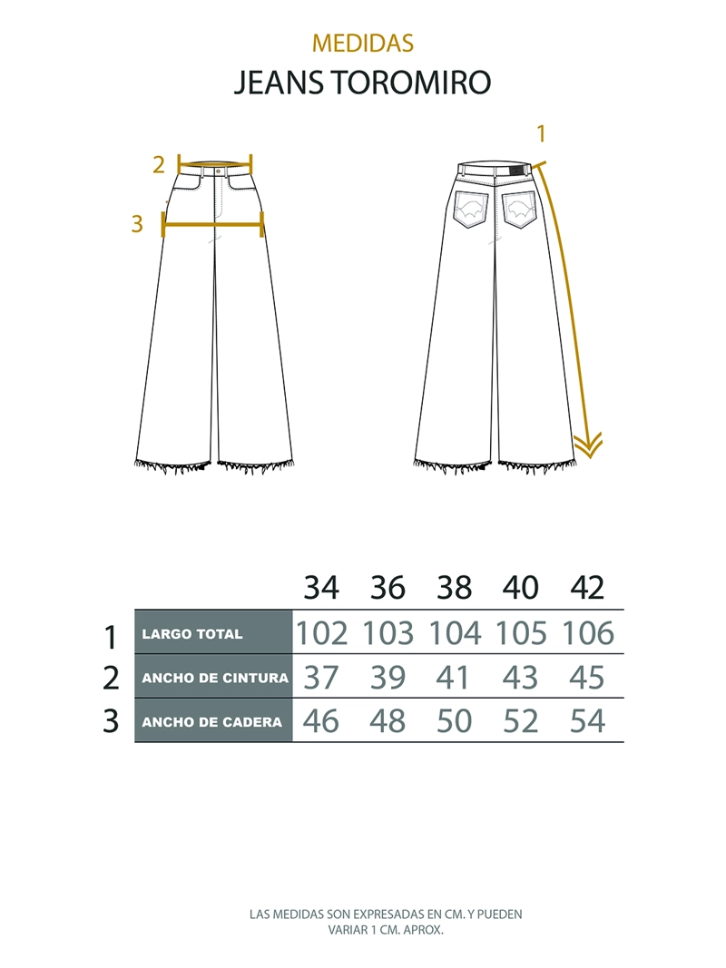 PANTALON JEANS ALGODÓN MUJER BUFFALO AMARILLO TOROMIRO - 5