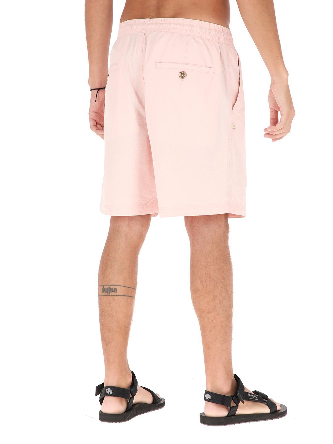 SHORT ALGODÓN HOMBRE BUFFALO ROSA LLAIMA - 3