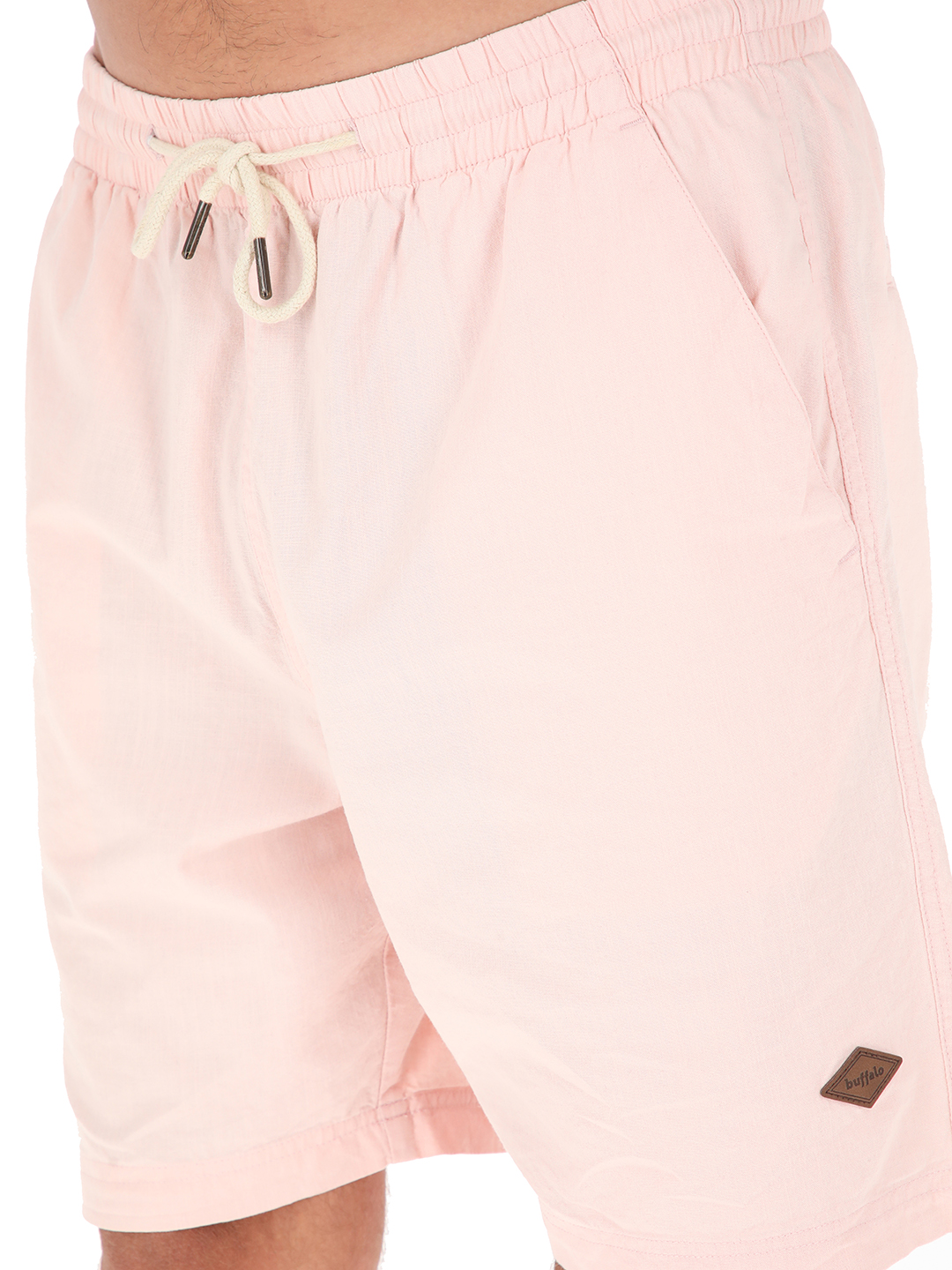 SHORT ALGODÓN HOMBRE BUFFALO ROSA LLAIMA - 4