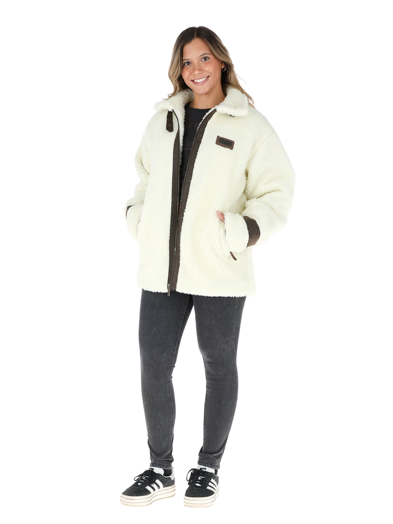 CHAQUETA PETRA CRUDO MUJER BUFFALO - 2