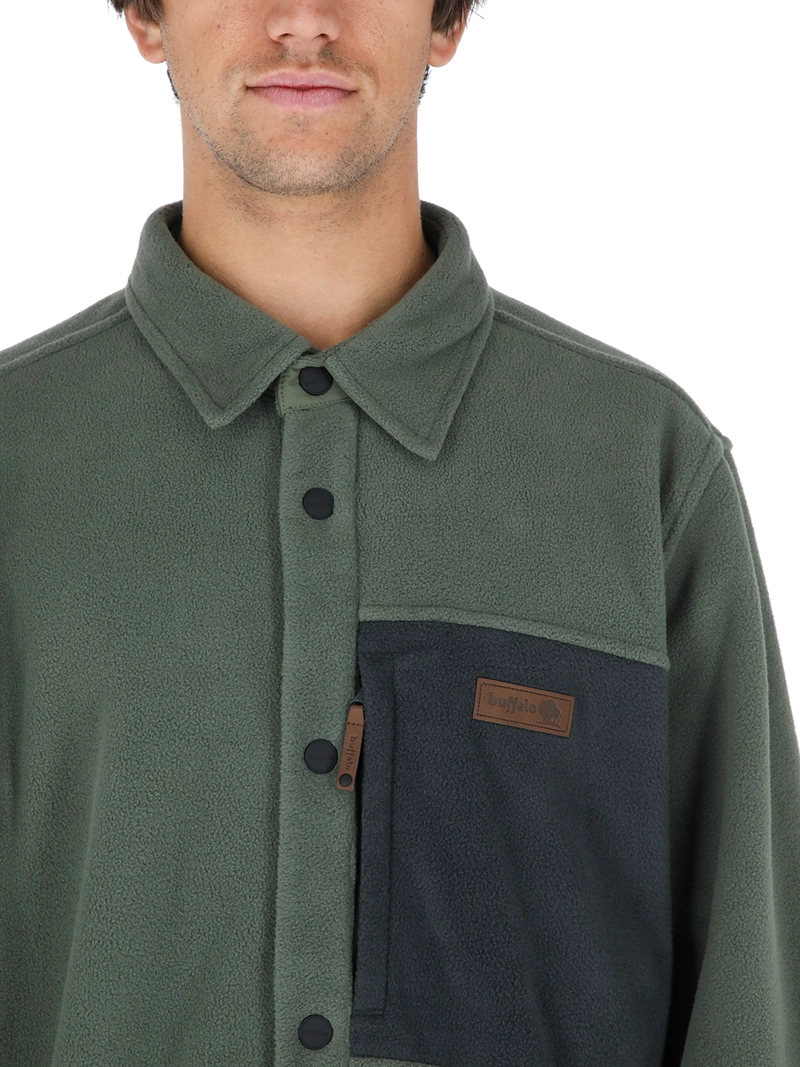 CAMISA BUDI GRIS OSCURO HOMBRE BUFFALO - 4
