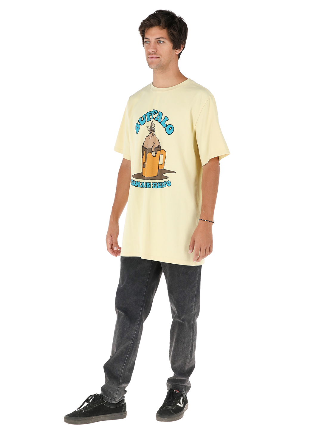 POLERA BUFFEE AMARILLO HOMBRE BUFFALO - 2
