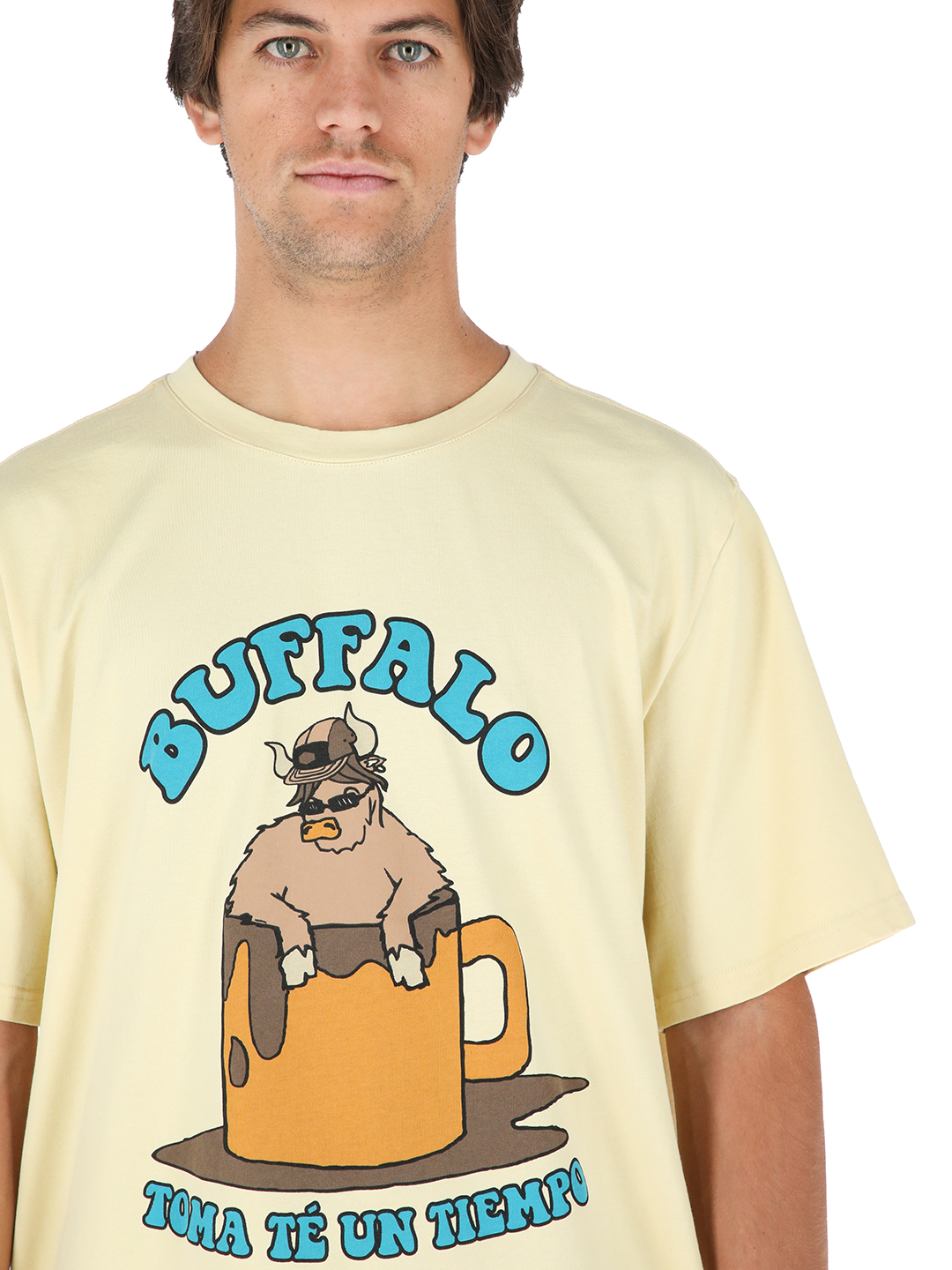 POLERA BUFFEE AMARILLO HOMBRE BUFFALO - 4