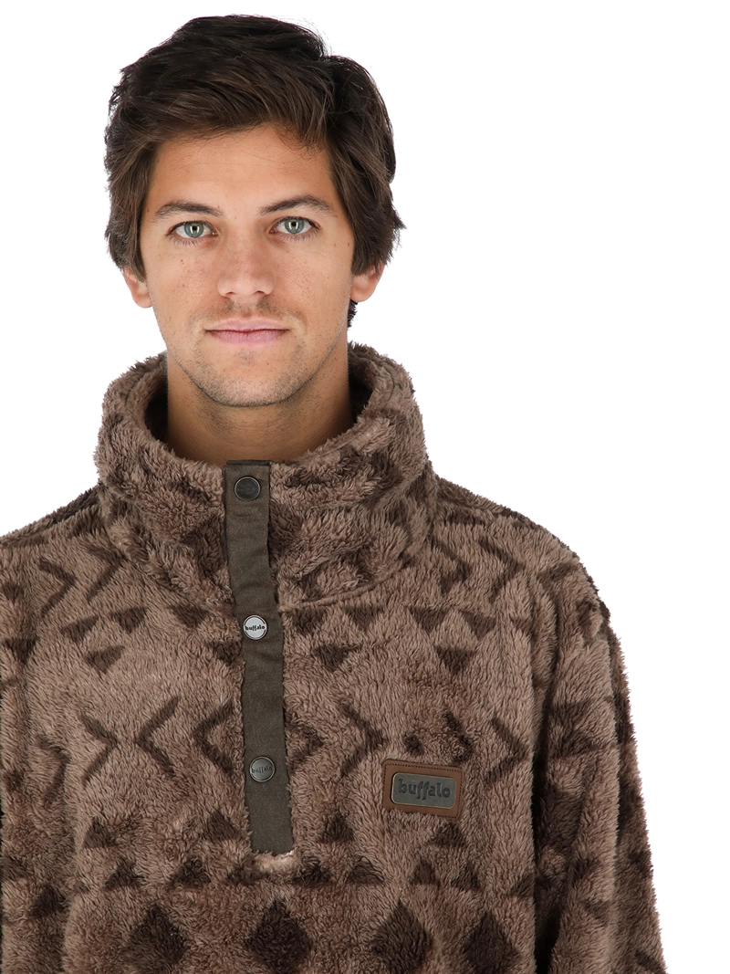 CHAQUETA NOMADA I2 PRINT CAFE HOMBRE BUFFALO - 4