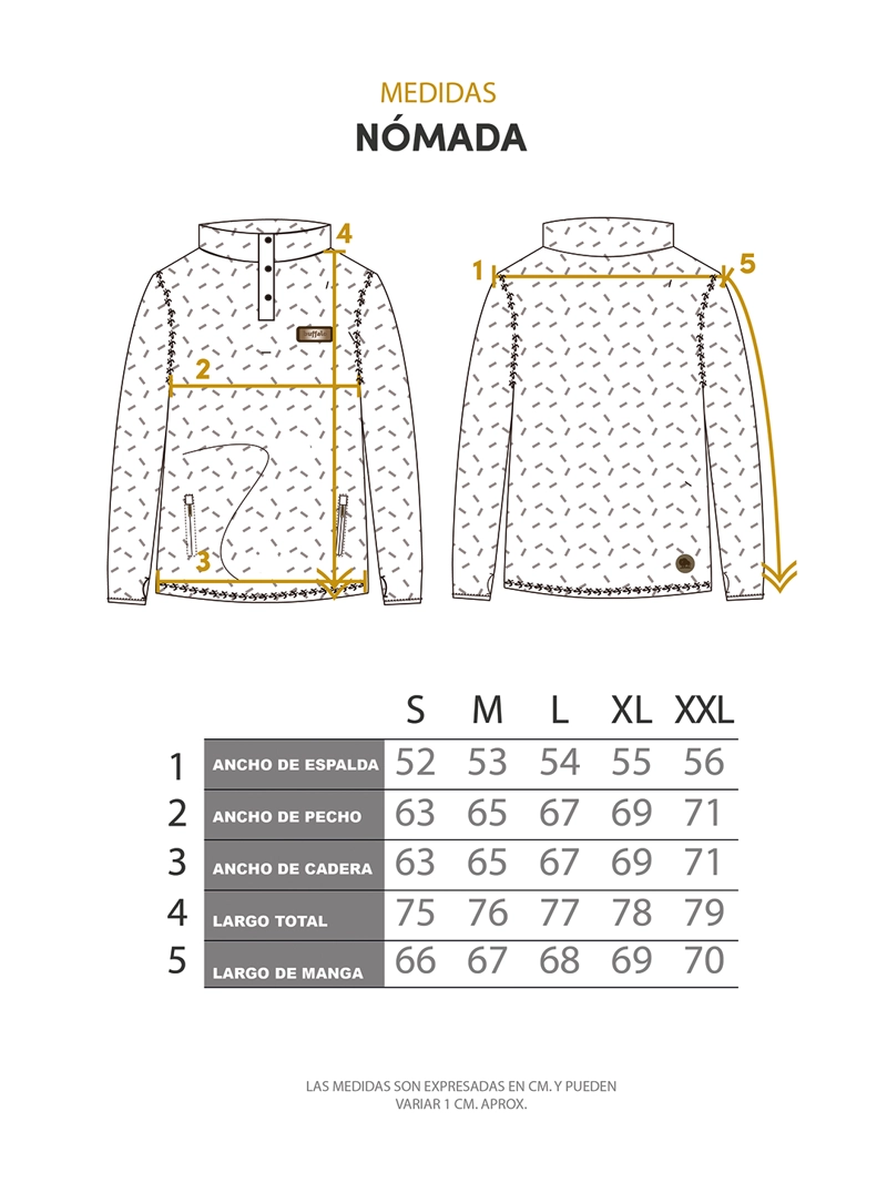 CHAQUETA NOMADA I2 PRINT CAFE HOMBRE BUFFALO - 5