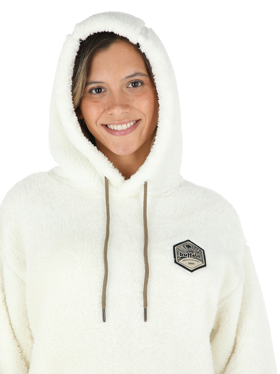 POLERON PACAMA CRUDO MUJER BUFFALO - 4