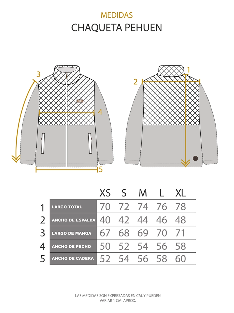 CHAQUETA PEHUEN ROSADO MUJER BUFFALO - 5
