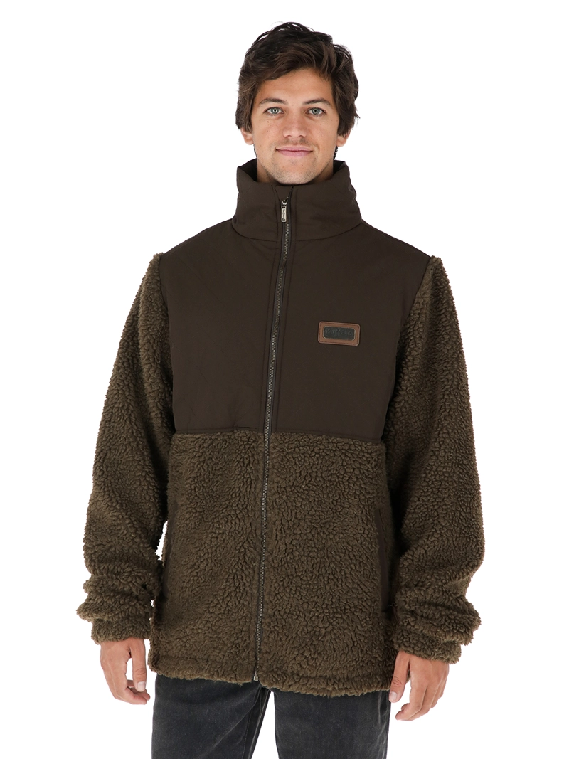 CHAQUETA PEHUEN CAFE HOMBRE BUFFALO - 1