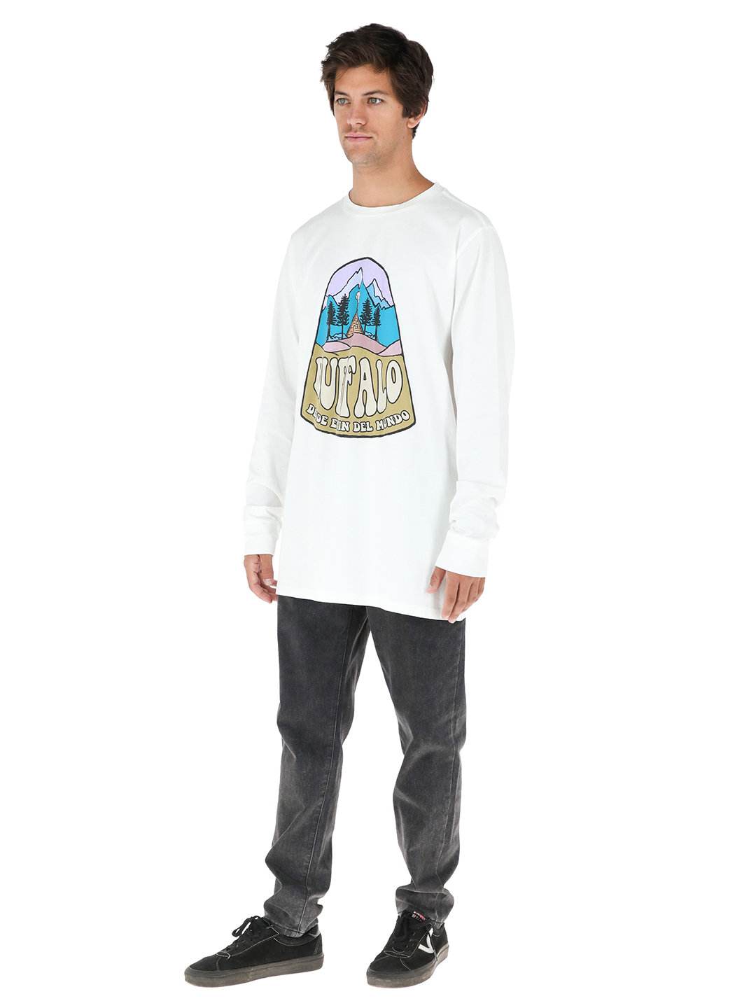 POLERA REFUGIO BLANCO HOMBRE BUFFALO - 2