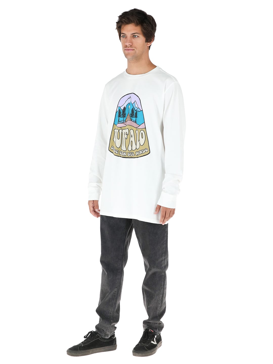POLERA REFUGIO BLANCO HOMBRE BUFFALO - 2