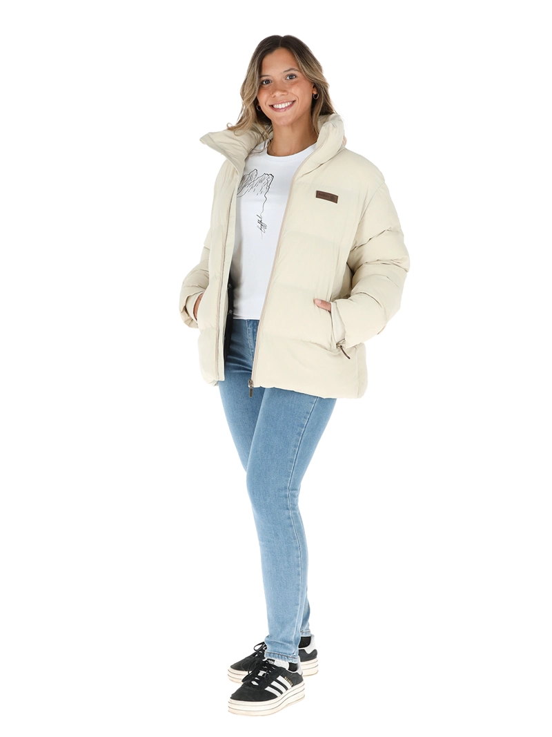 CHAQUETA PROFA BEIGE MUJER BUFFALO - 2
