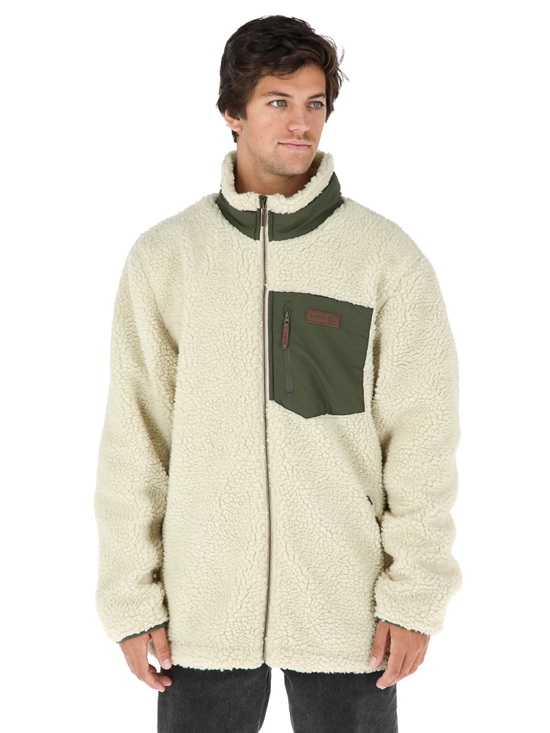 CHAQUETA POIKE BEIGE HOMBRE BUFFALO - 1