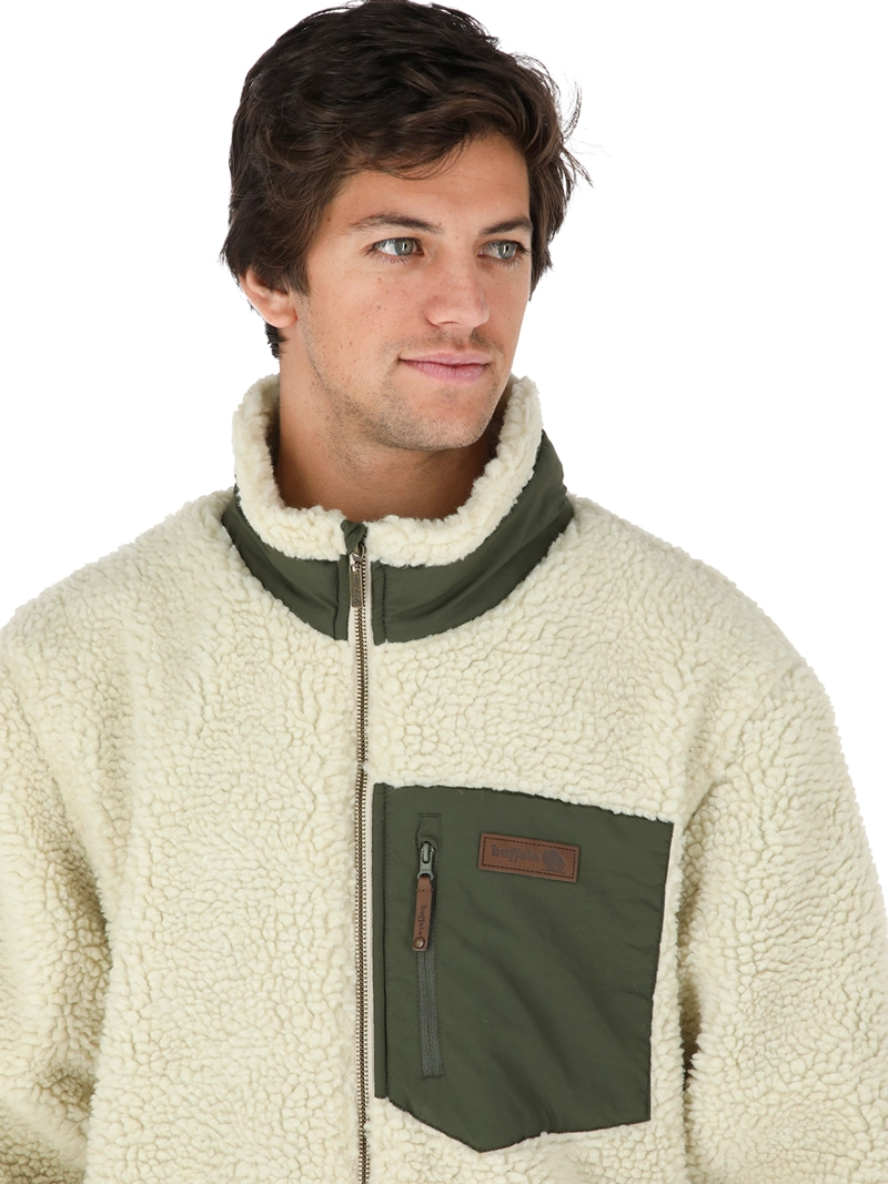 CHAQUETA POIKE BEIGE HOMBRE BUFFALO - 4