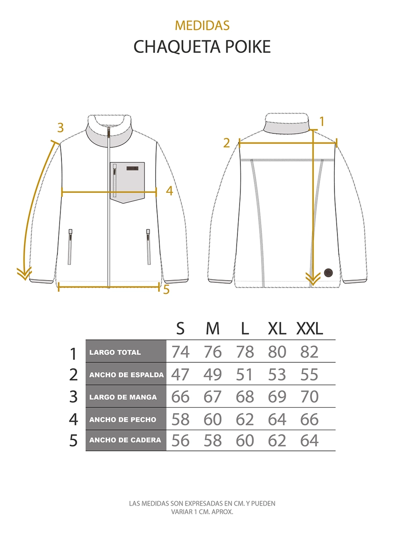 CHAQUETA POIKE BEIGE HOMBRE BUFFALO - 5