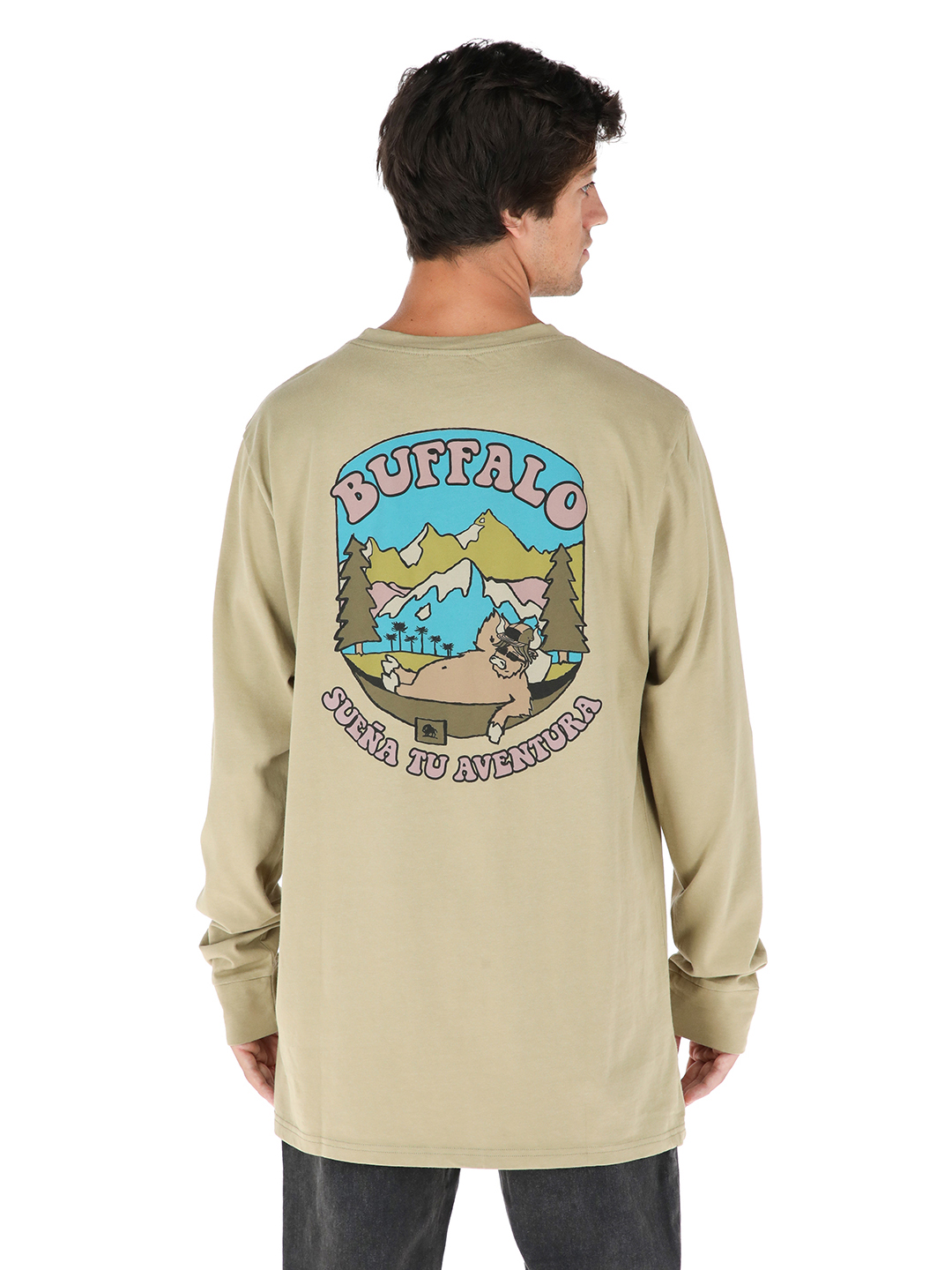 POLERA KEU VERDE HOMBRE BUFFALO - 3