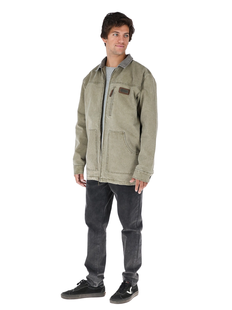CHAQUETA ITATA VERDE HOMBRE BUFFALO - 2