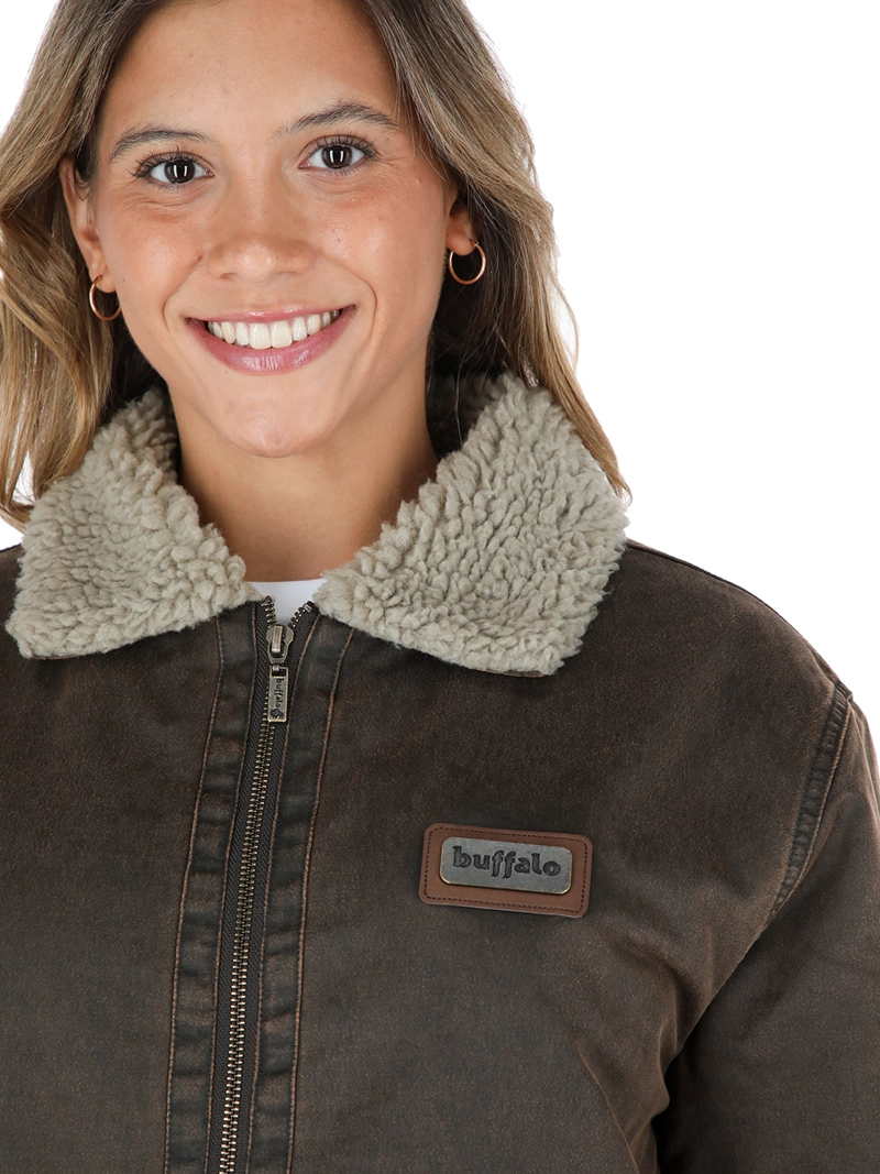 CHAQUETA BUFFALO BAKER CAFE MUJER - 4