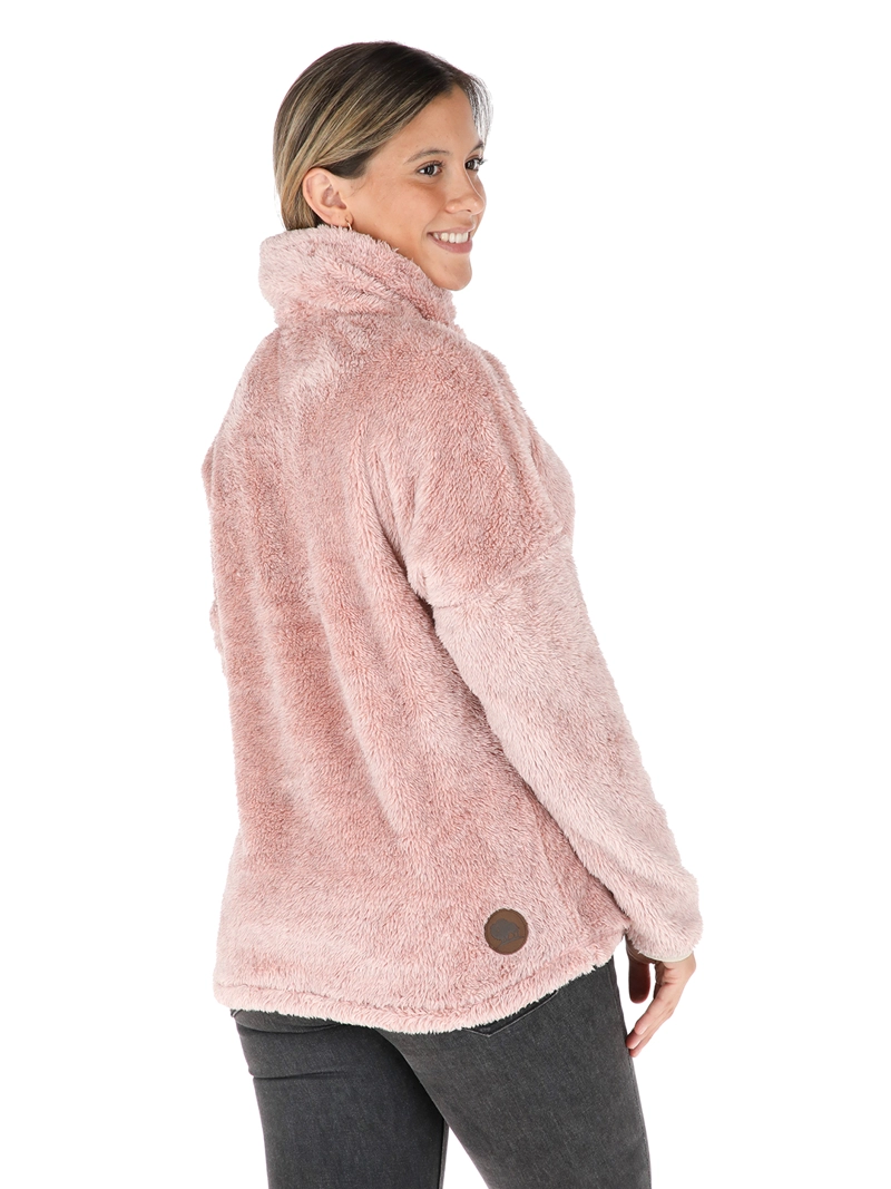 CHAQUETA NOMADA I2 ROSADO MUJER BUFFALO - 3