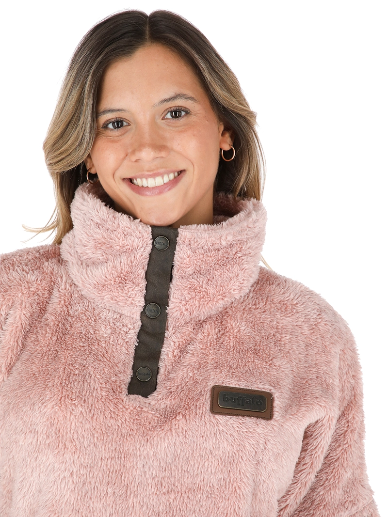 CHAQUETA NOMADA I2 ROSADO MUJER BUFFALO - 4