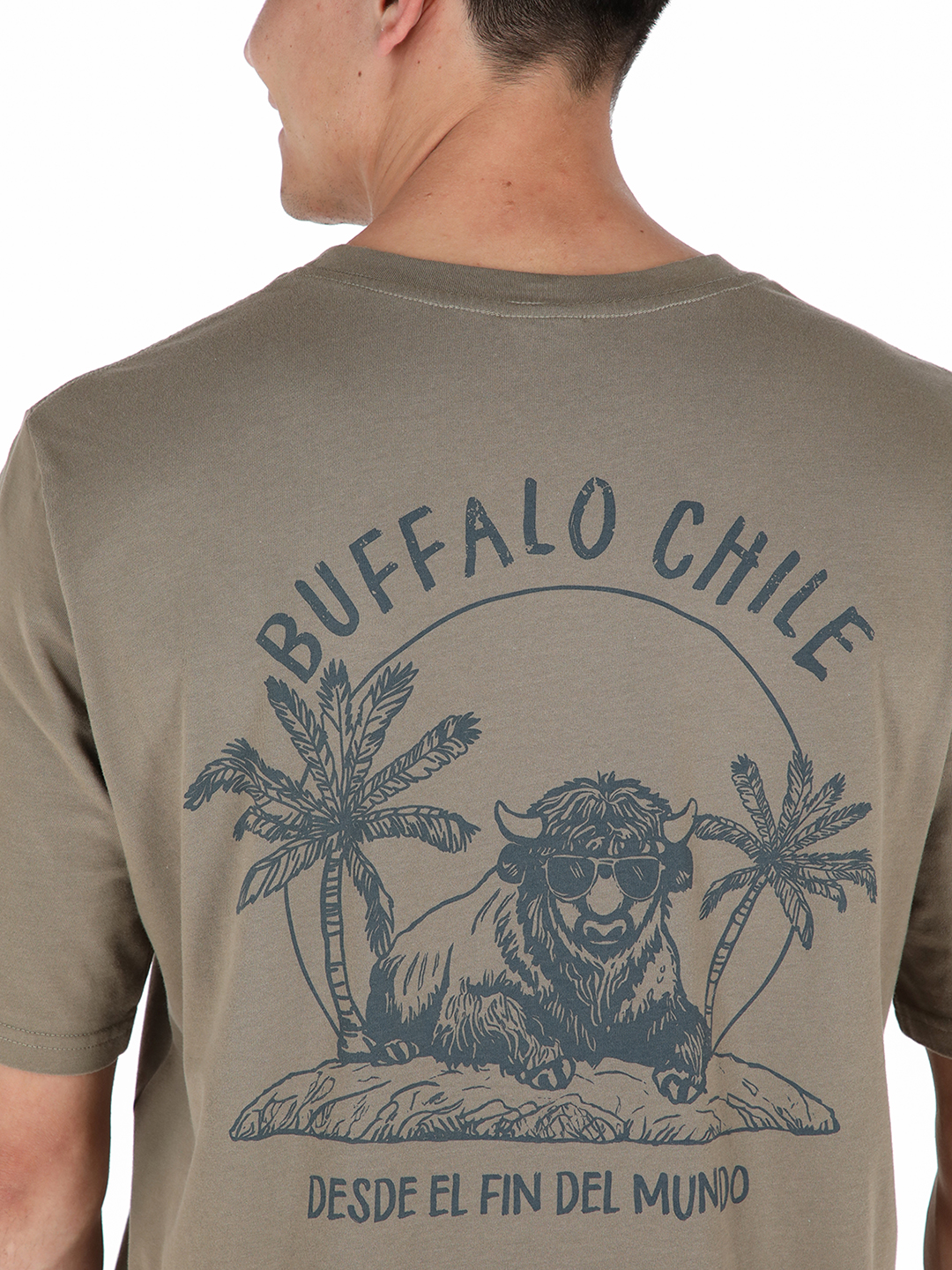 POLERA AMANECER CAFE HOMBRE BUFFALO - 4
