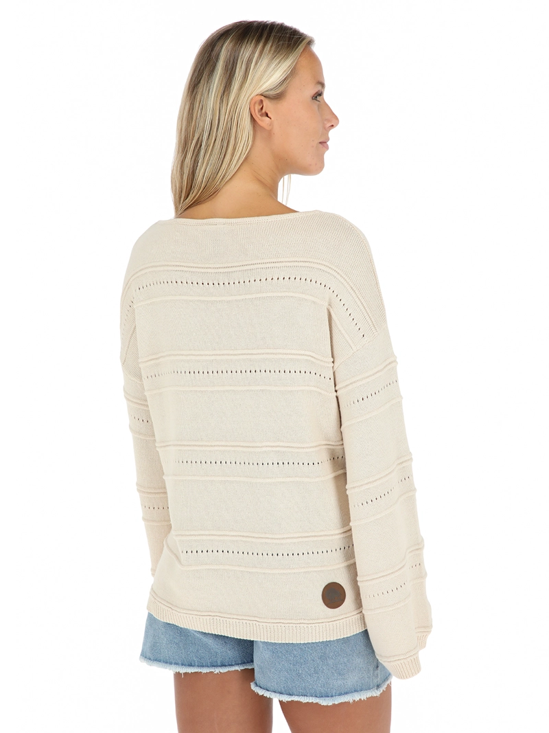 CHALECO ALBA BEIGE MUJER BUFFALO - 3